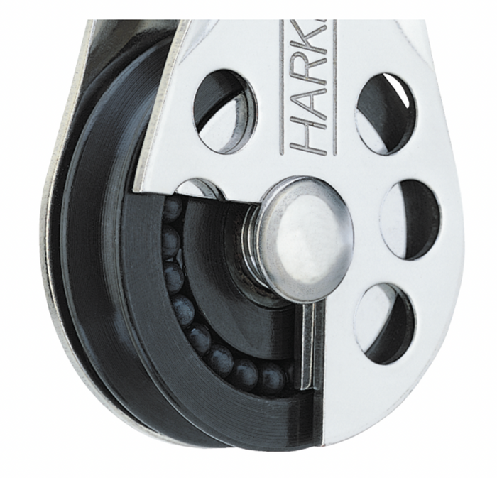HARKEN 1.50 Single Wire Block w-Becket - Bosuns Boat