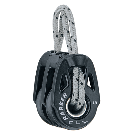 HARKEN 18 mm Fly Soft-Attach Double Block - Bosuns Boat
