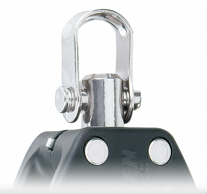 HARKEN 57 mm Ratchamatic Block — Swivel, 1.5x Grip