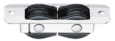 HARKEN In Line Exit Bullet w-Stainless Coverplate - Bosuns Boat
