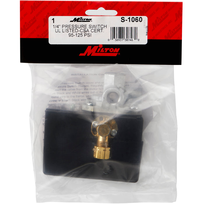 Heavy-Duty Air Compressor Pressure Switch