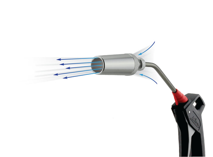 High Flow Venturi Air Multiplier Blow Gun Nozzle, Aluminum (S-160X5A)