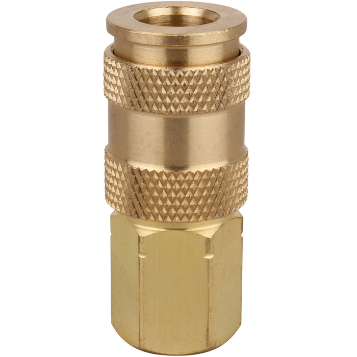 HIGHFLOWPRO® V-Style/Euro Interchange Air Coupler Fitting (High Volume Low Pressure Application)