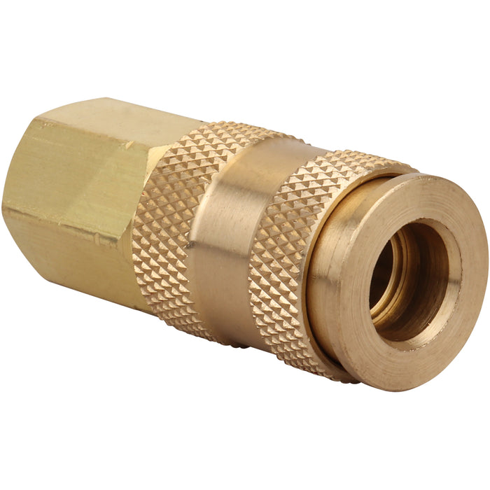 HIGHFLOWPRO® V-Style/Euro Interchange Air Coupler Fitting (High Volume Low Pressure Application)