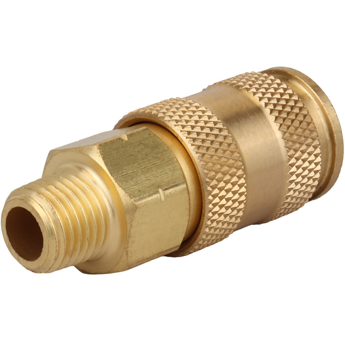 HIGHFLOWPRO® V-Style/Euro Interchange Air Coupler Fitting (High Volume Low Pressure Application)