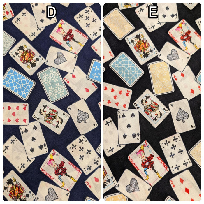 Hokkoh - Legendary Singing Cards Cotton Lawn - Blue