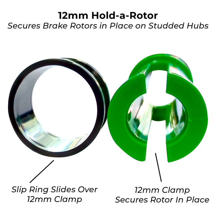 Hold-A-Rotor and Secure Disc Brake Rotors in Place on 12mm & 14mm Studded Hubs - STC71000