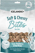 Icelandic SOFT & CHEWY BITES TROUT/RASBERRY/KELP 1.8OZ
