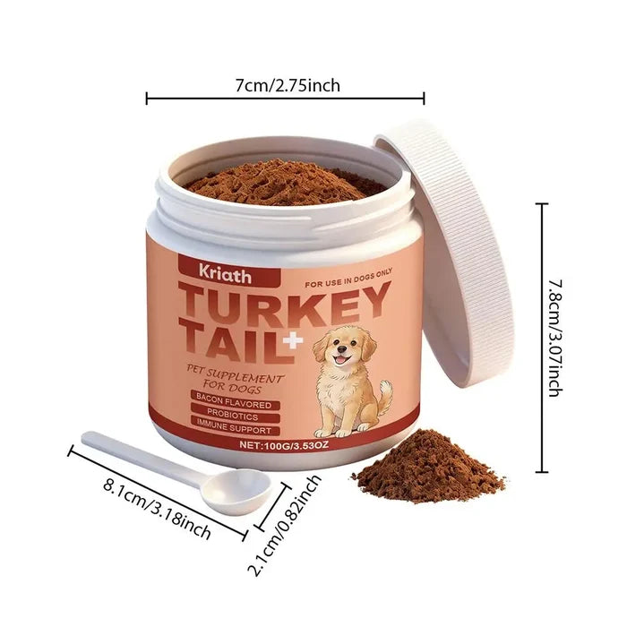 Immune Support Powder for Dogs | Daily Wellness Supplement 100g