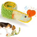 Interactive Crinkle Squeaky Dog Toy for Treat Hunting & Mental Enrichment