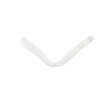 White Fluoro Fibre by Just Add H2O – bright, UV-reactive fibers perfect for baitfish bellies, streamers, and saltwater patterns.