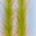 Glass minnow Mimic Faux Feather Brush – iridescent synthetic material perfect for clear-water baitfish patterns and flashy streamer bodies.