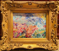 KADLIC Original Oil Painting Abstract Impasto Gold Gilt 15" Frame