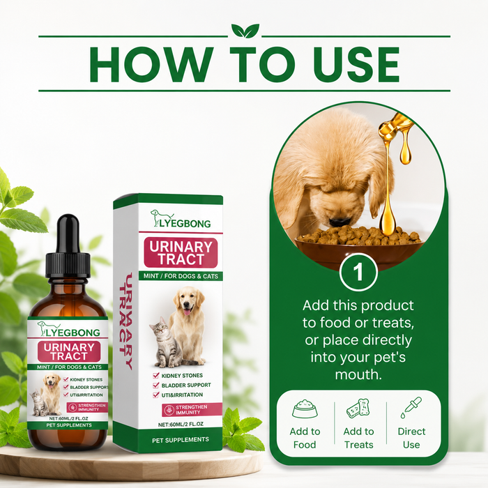 Kidney Health Liquid Supplement for Dogs & Cats | Daily Urinary Support