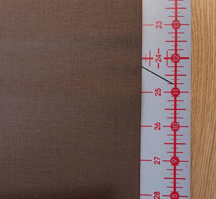 Koizumi - Momen-T Solids Cotton/Linen - Cocoa Brown