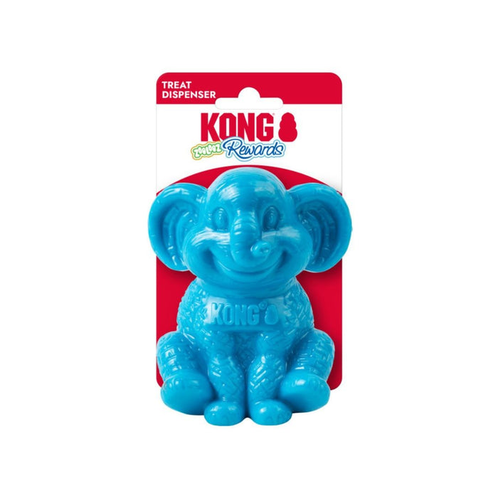 KONG Rewards Zoolooz Elephant Dog Toy