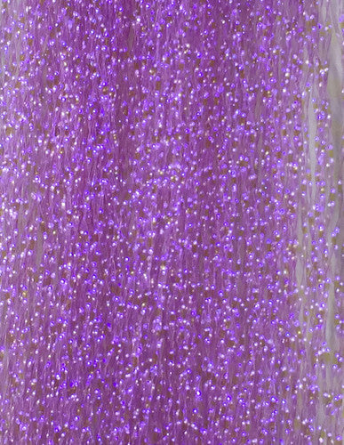 Krystal Flash in Purple – deep purple flash that enhances visibility in low light and adds a rich accent to streamers and nymphs.