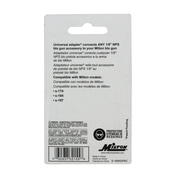KWIK-CHANGE® Universal Blow Gun Tip Adapter (S-168ADP)