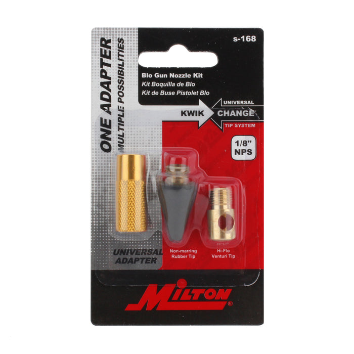 KWIK-CHANGE® Universal Tip System, Blow Gun Nozzle Set (S-168)