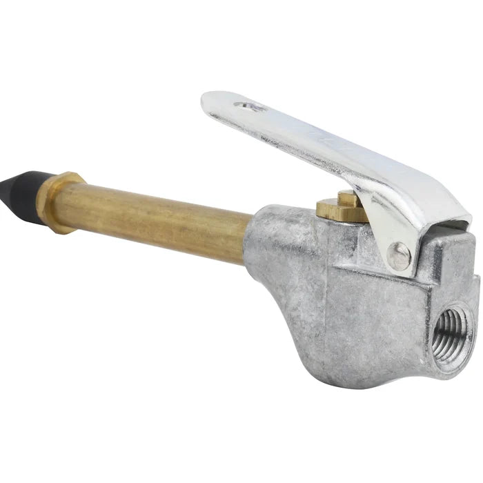 Lever-Style Grip Industrial Air Blow Gun with Rubber Tip, 1/4" NPT, 153