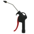 Lightweight Pistol Grip Blow Gun w/ Fixed Rubber Tip, 1/4" NPT, 90 PSI, 16.5 SCFM (S-164)