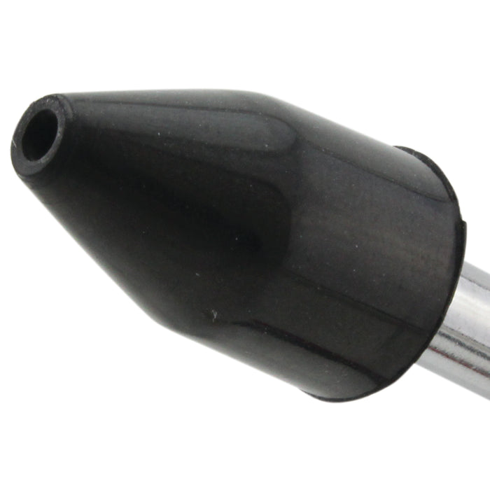 Lightweight Pistol Grip Blow Gun w/ Fixed Rubber Tip, 1/4" NPT, 90 PSI, 16.5 SCFM (S-164)