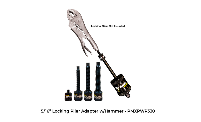 Locking Plier Adapter For Slide Hammer Connectivity