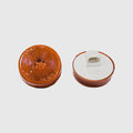 LT715853 | Con-Tech Manufacturing | Light -- Amber LED, 2.5 Rnd, w/ Reflex Lens,..Amp Plug