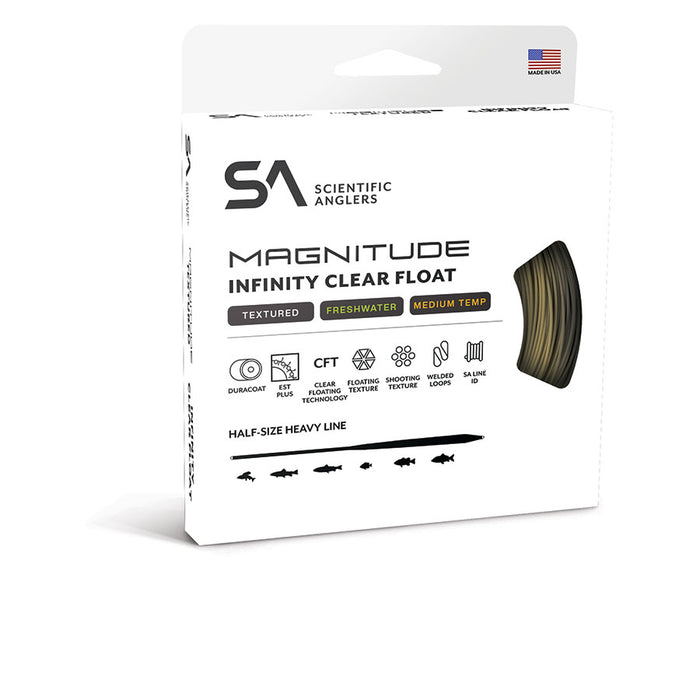 Scientific Anglers Magnitude Textured Infinity Clear Head