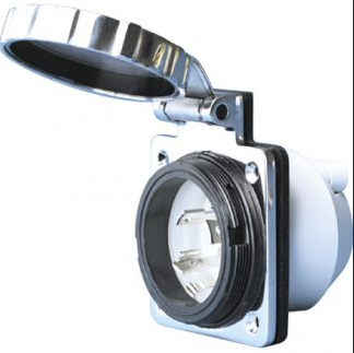 MARINCO SHORE POWER INLET POINT S/S 16/32 AMPS 230V 50Hz