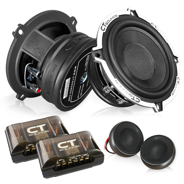 MESO-5-25-COM // 5.25" 240 Watt 2-Way Component Speaker Set