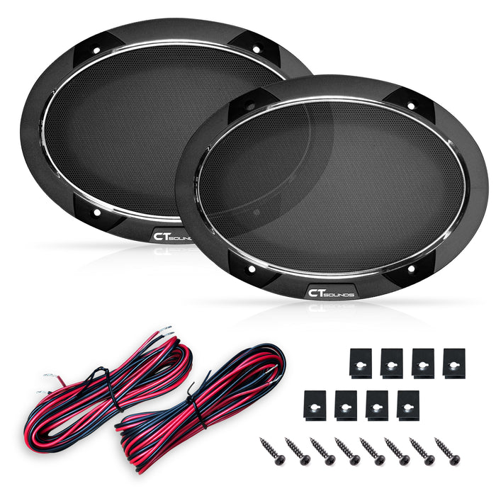 MESO-5X7-COX // 150 Watts RMS 5x7" Coaxial Car Speakers, Pair