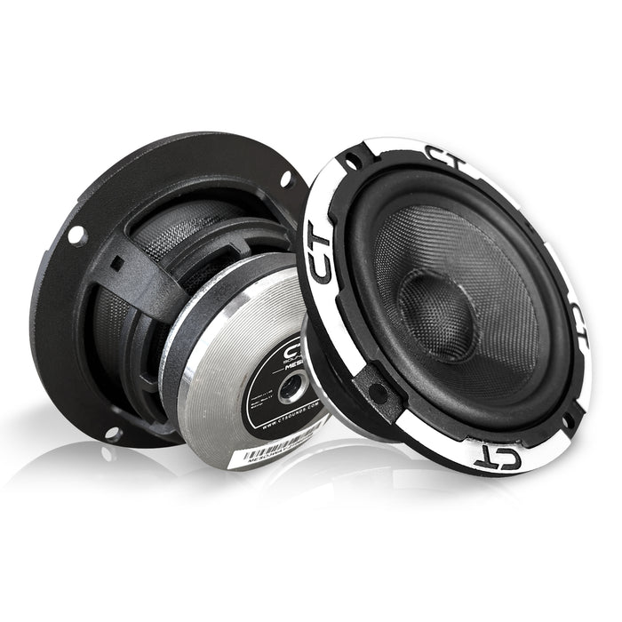 MESO-6-5-3WAY-COM // 6.5" 500W 3-Way Component Speaker Set
