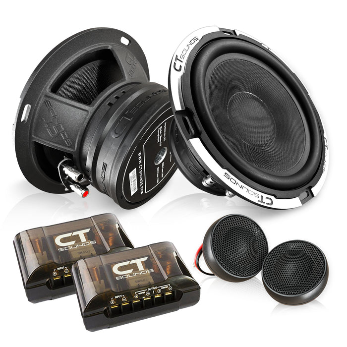 MESO-6-5-COM // 6.5" 320 Watt 2-Way Component Speaker Set