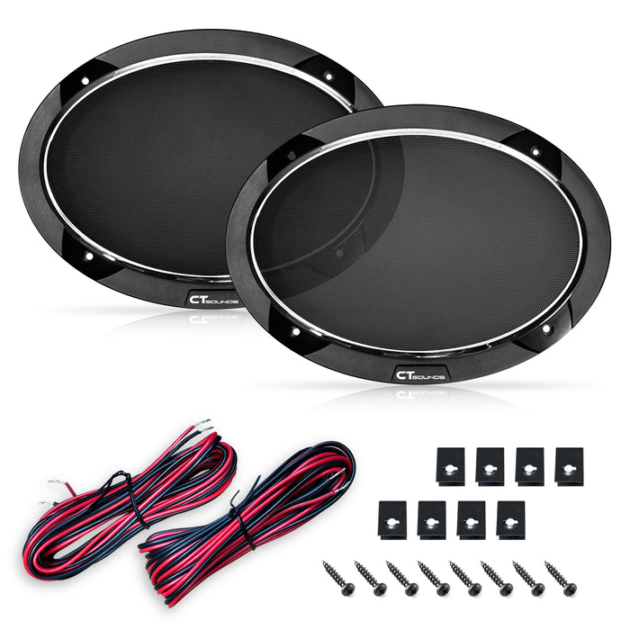 MESO-6X9-COX // 200 Watts RMS 6x9" Coaxial Car Speakers, Pair