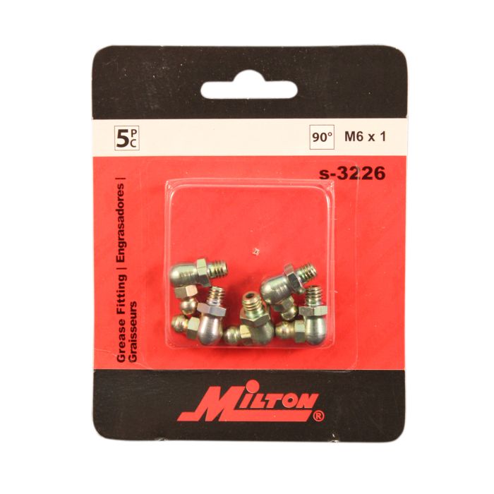 Metric M6 x 1 90 Degree Grease Fitting