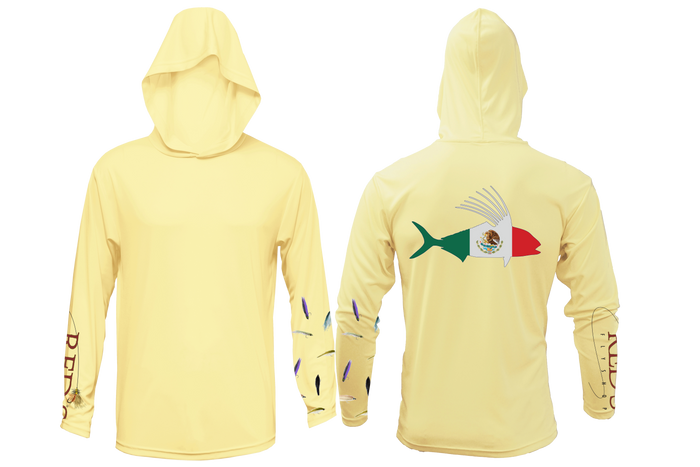 Mexico Flag Roosterfish Sun Hoody