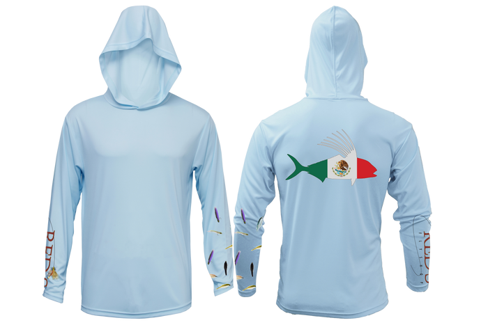 Mexico Flag Roosterfish Sun Hoody