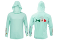 Mexico Flag Roosterfish Sun Hoody