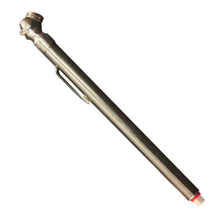 Milton® Heavy Duty, Tire Pencil Gauge, 5-50 PSI, Single Head Air Chuck, Brass Tubing, Corrosion Resistant