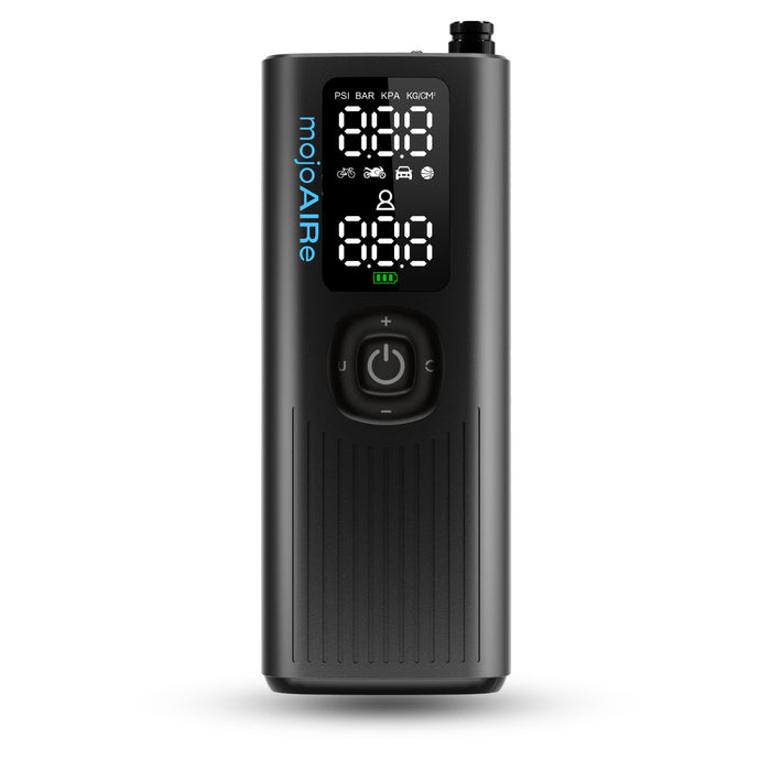 mojoAIRe® Portable Tire Inflator 120 PSI / 2x 2000 MAH Battery