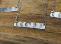 Moon Phase Bar Necklace - 16" - Minxes' Trinkets
