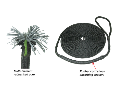 Mooring Lines Shock Absorbing - Bosuns Boat
