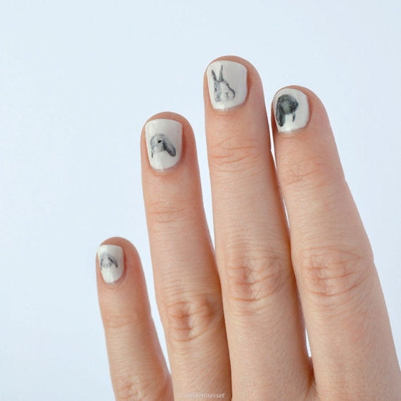 Nail transfer: Rabbits (FINAL SALE)