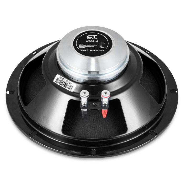 NEO8-4 // 275 Watts RMS 8” Midrange Speaker