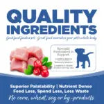 NutriSource® Pure Vita™ Puppy Turkey & Cranberry Entrée  Limited Ingredient Dog Food