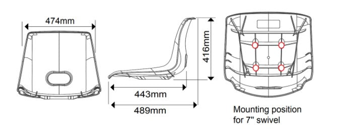 OCEANSOUTH C SEAT - BASIC