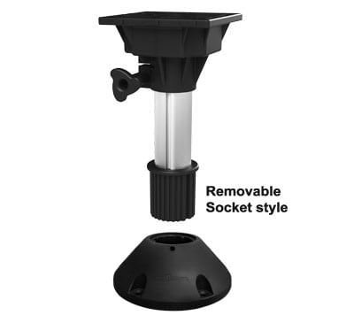 OCEANSOUTH Removable Socket Pedestal - Bosuns Boat