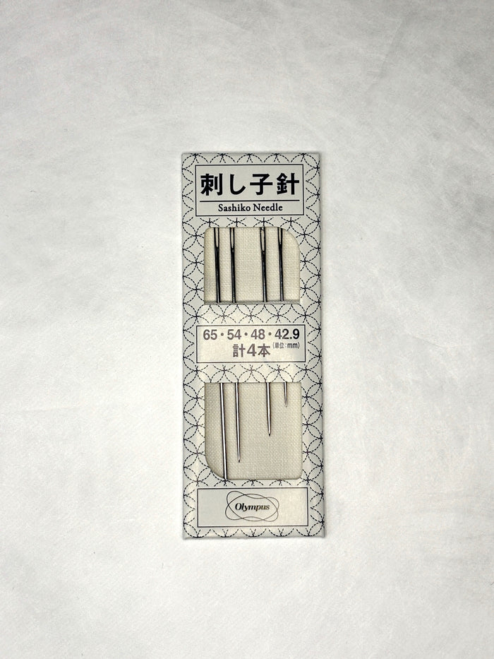 Olympus - Needles for Sashiko Assorted Sizes 4-Pack