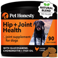 Pet Honesty Hip + Joint Health Supplement Chicken Flavor for Dogs